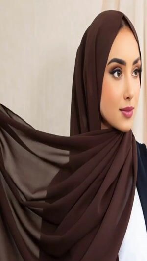 Brown Hijab for Women