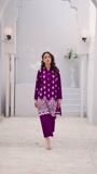 Purple Kurta Set for Women