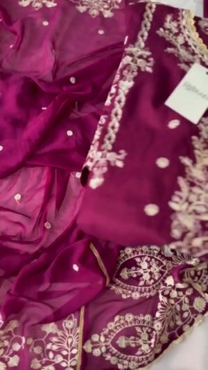 Magenta haze Kurta Set for Women