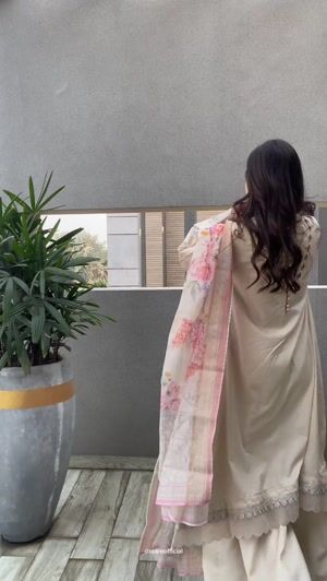 Beige Sharara for Women