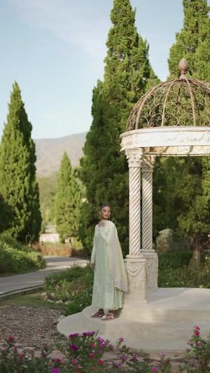 Mint green Unstitched for Women