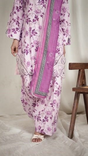 Purple Kurta Set for Women