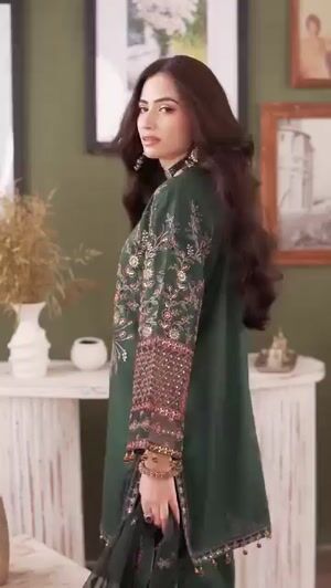 Dark green Kurta Set for Women