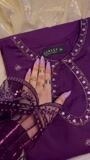 Purple Kurta Set for Women