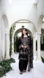 Black Kurta Set for Women