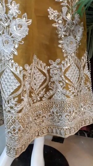 Olive green Unstitched for Women