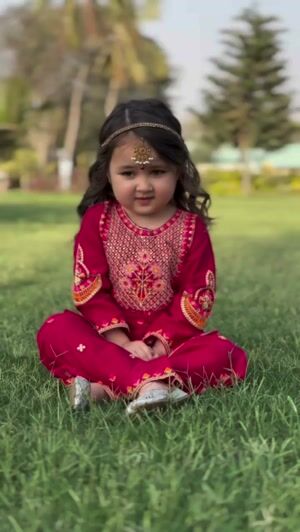Pink Gharara for Girl