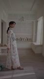 Floral white Unstitched for Women