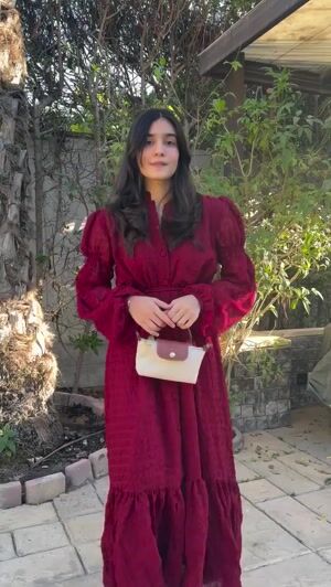 Maroon Dress for Women