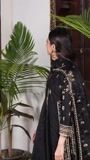 Black Kurta Set for Women