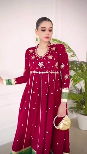 Red Pishwas for Women