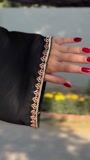 Black Kurta Set for Women