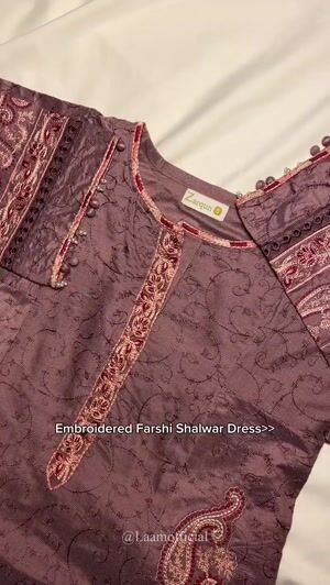 Mauve Kurta Set for Women