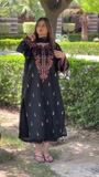 Black Kurta Set for Women