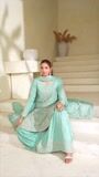 Aquamarine Gharara for Women