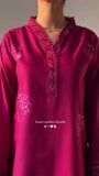 Magenta Kurta Set for Women