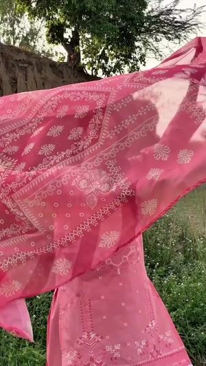 Pink Kurta Set for Women