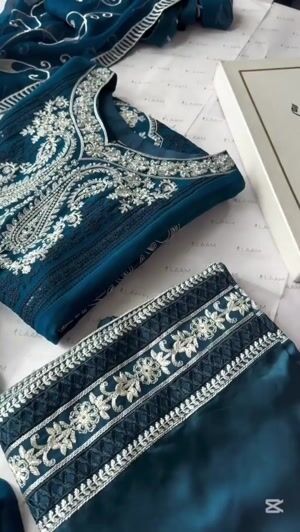 Blue Kurta Set for Women