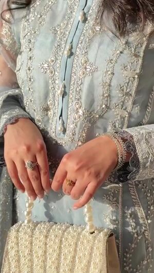 Ice blue Unstitched for Women
