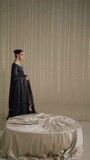 Black Kurta Set for Women