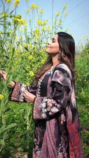 Black Kurta Set for Women