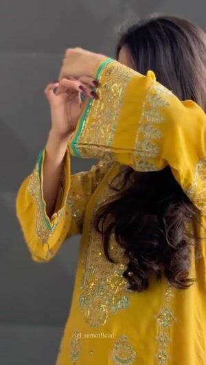 Yellow Sharara for Women