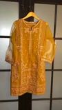 Mustard Kurta Set for Women
