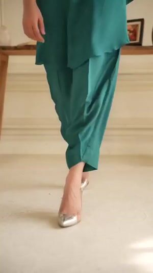 Teal Kurta Set for Women