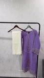 Lilac Kurta Set for Women