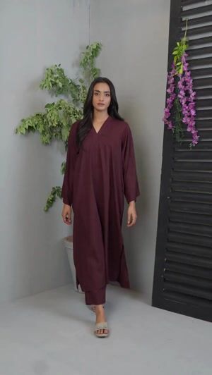Burgundy Co Ord Sets for Women
