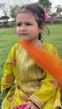 Olive green Gharara for Girl