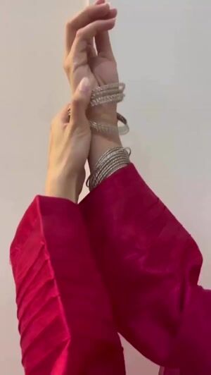 Deep pink Kurta Set for Women