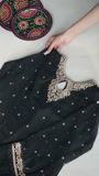 Black Kurta Set for Women