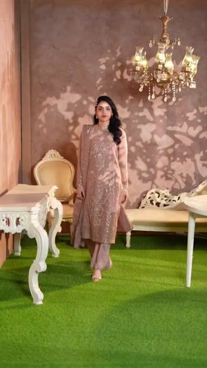 Lilac Kurta Set for Women