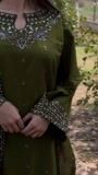 Olive green Kurta Set for Women