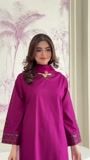 Purple Kurta Set for Women