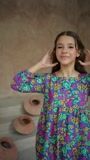 Blue Frock for Girl