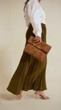 Olive green Trousers for Women