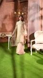 Beige Gharara for Women