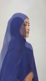 Blue Hijab for Women