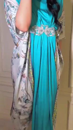 Turquoise Kaftan for Women