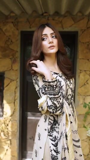 Cream Kurta Set for Women