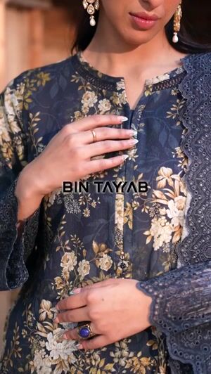 Black Kurta Set for Women