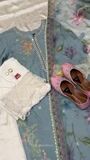 Sky blue Kurta Set for Women