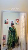 Bottle green Kurta Set for Women
