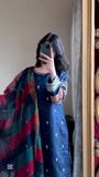 Navy blue Kurta Set for Women
