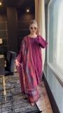 Plum purple Kurta Set for Women