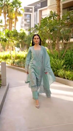 Sage green Unstitched for Women