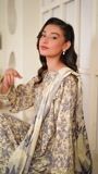 Beige Kurta Set for Women