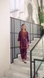 Purple Kurta Set for Girl